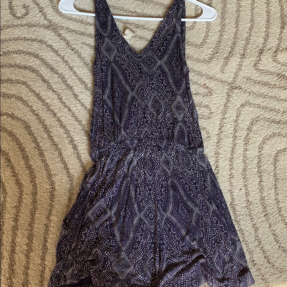 Navy romper